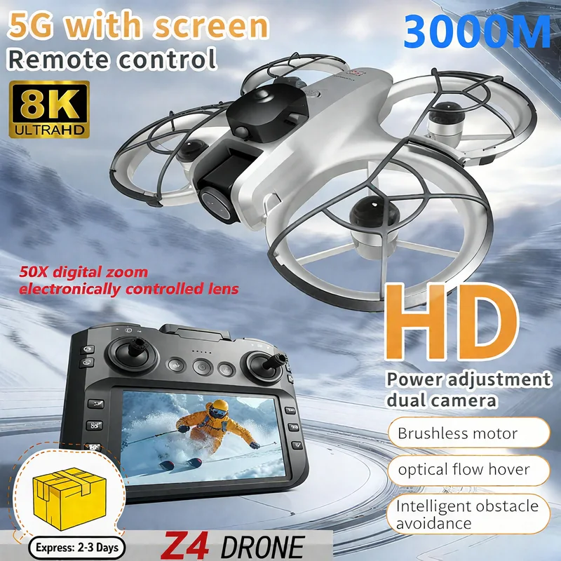 Drone Rc Land - New MINI Z4 Drone 4K Professional