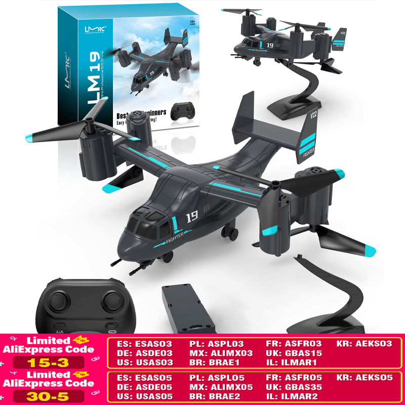 Drone Rc Land - LM19 Remote Control Helicopter Drone 480P