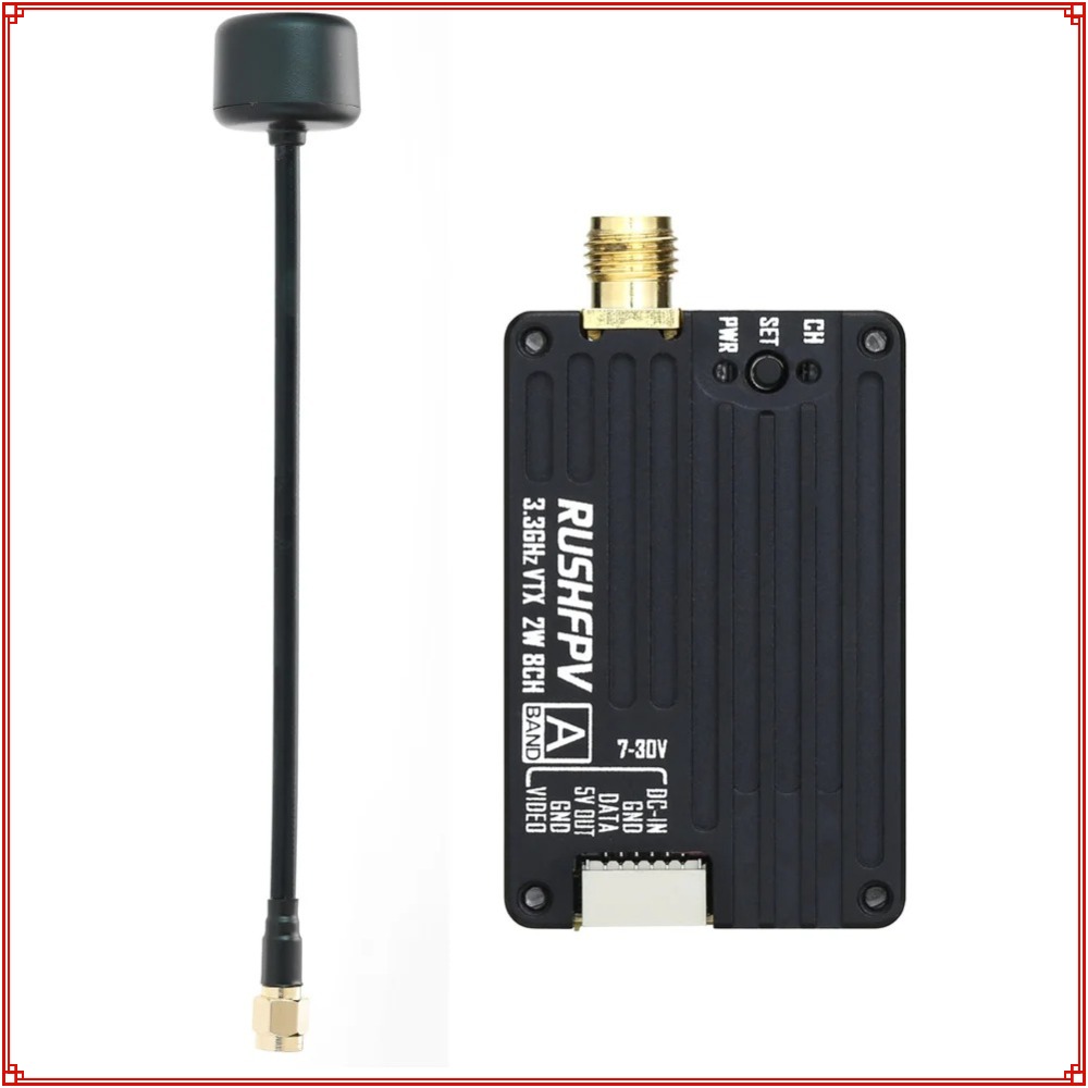 Rc Transmitter Drone - 2026 New RUSHFPV 3.3G 2W VTX