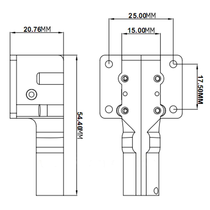 Drone Rc Land - 2PCS 25g Mini Metal Worm Servo