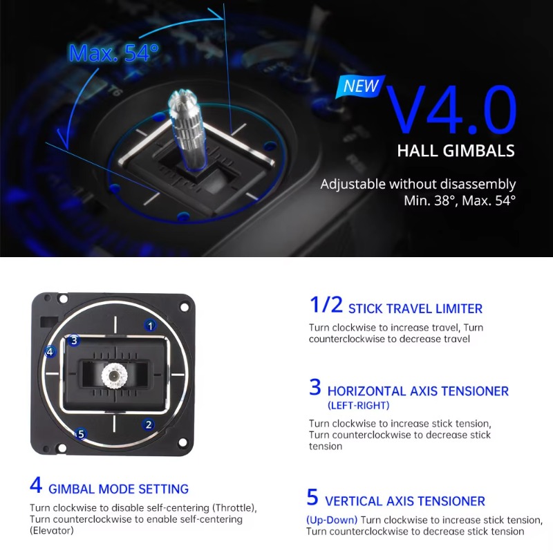 RadioMaster TX16S MKII V4.0 16 - огляд і ціна Rc Transmitter Drone