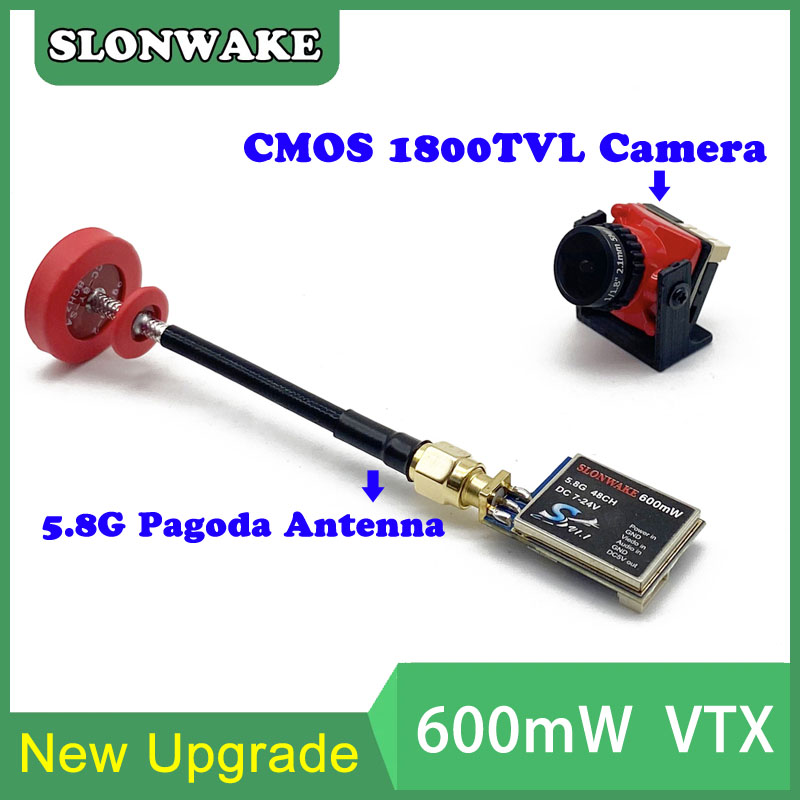 5.8G 48CH 600mW adjustable VTX - огляд і ціна Drone Rc Mini