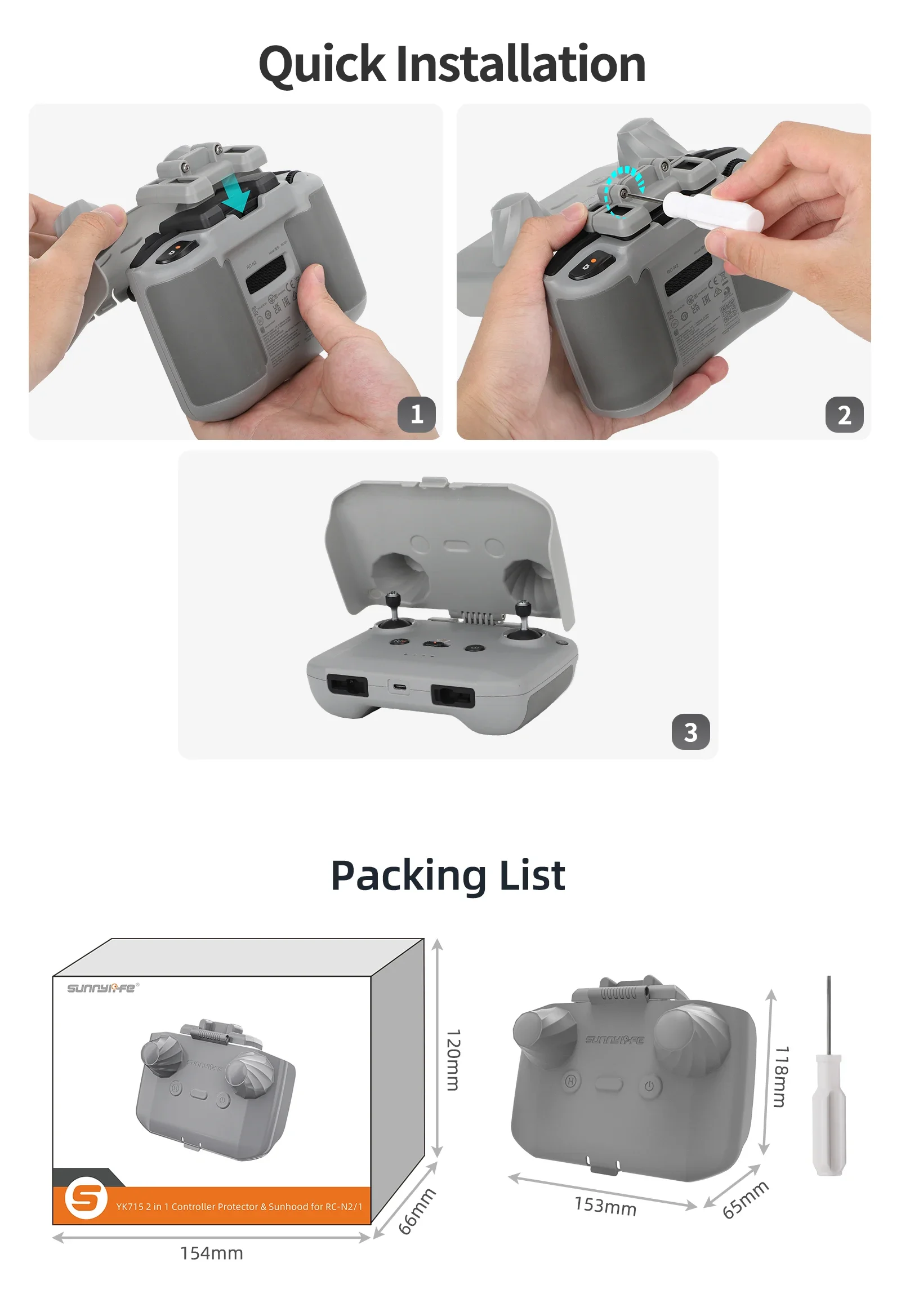 2 in 1 Controller Protector Su - огляд і ціна Drone Dji Rc Mini 3 Pro