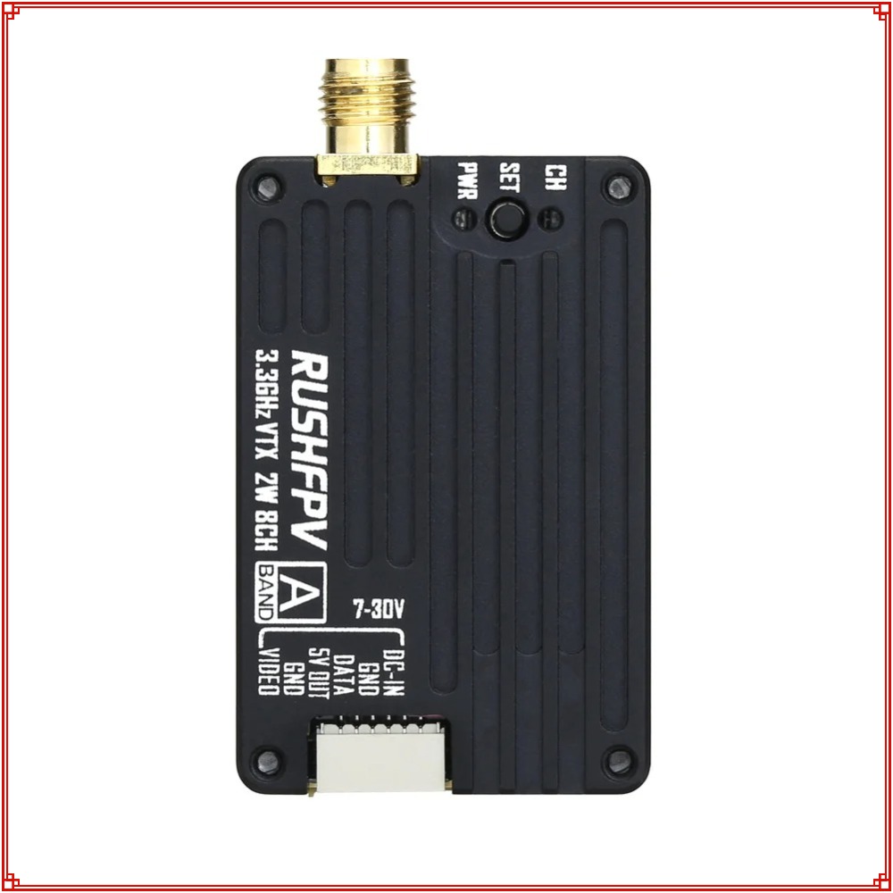 2026 New RUSHFPV 3.3G 2W VTX T - огляд і ціна Rc Transmitter Drone