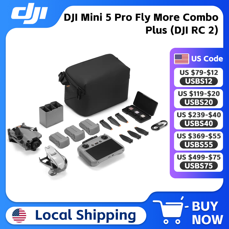 DJI Mini 5 Pro Fly More Combo  - огляд і ціна Drone Dji Rc Mini 3 Pro