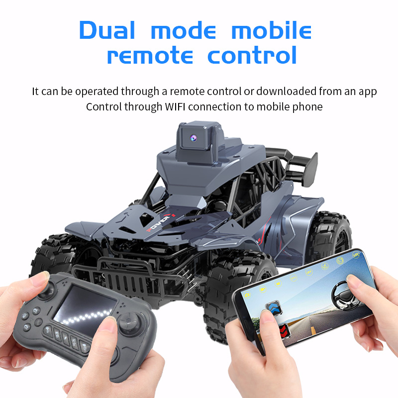 Rc Car with Camera Lcd Remote  - огляд і ціна Drone Bike Rc