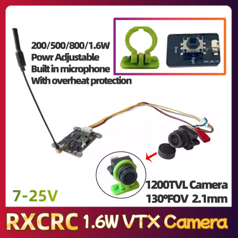 RXCRC 5.8G Module 48CH 1.6W VT - огляд і ціна Rc Transmitter Drone