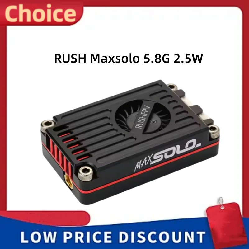 RUSH TANK MAX SOLO VTX 2.5W Hi - огляд і ціна Rc Transmitter Drone