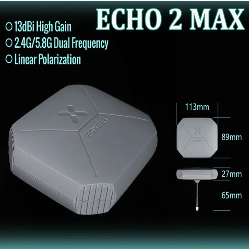 Foxeer Echo 2 MAX 13dbi 5.8g/2 - огляд і ціна Drone Rc Frequency
