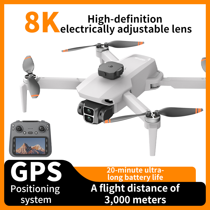 Nouveau L106-1 PRO RC Drone 8K - огляд і ціна Drone Rc Land