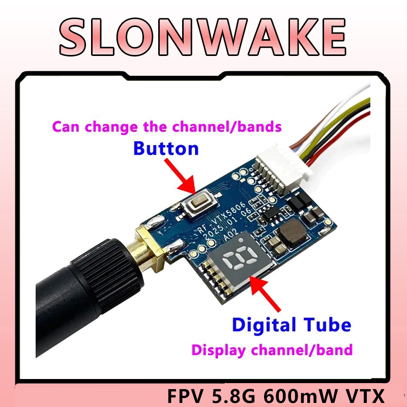 SLONWAKE 5.8G TS5823 PRO Mini  - огляд і ціна Drone Rc Mini