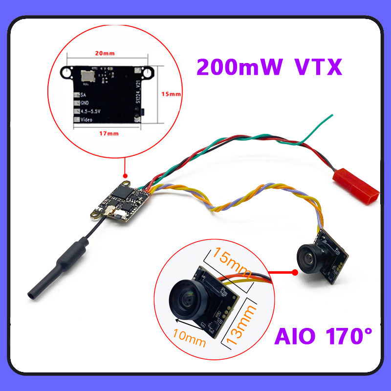 SLONWAKE 5.8G 1200TVL FPV Came - огляд і ціна Rc Transmitter Drone