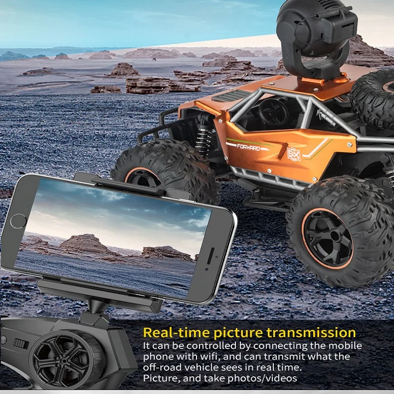 1/14 Rc Car with Camera 1080P  - огляд і ціна Drone Bike Rc
