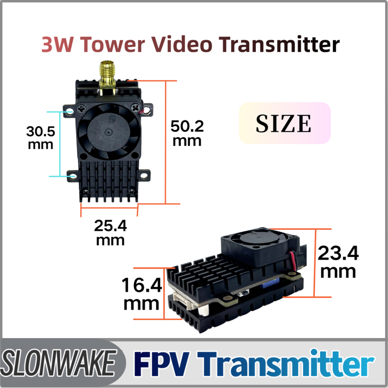 SLONWAKE 5.8G 3000mW Simulatio - огляд і ціна Rc Transmitter Drone