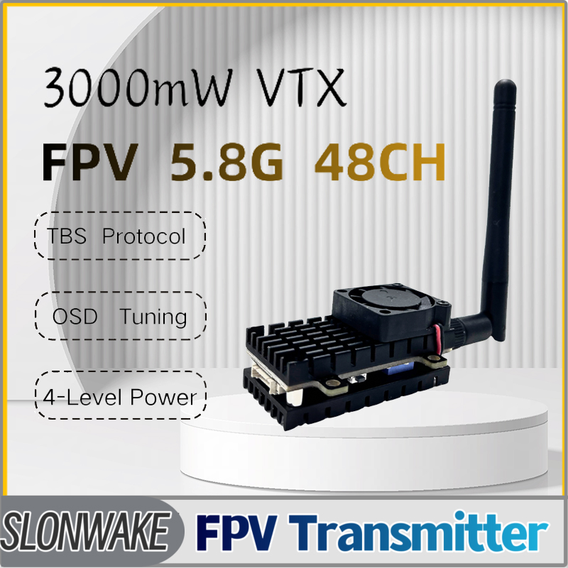 SLONWAKE 5.8G 3000mW Simulatio - огляд і ціна Rc Transmitter Drone