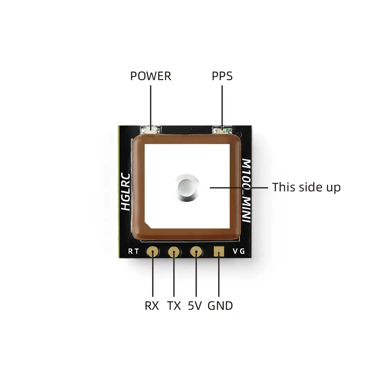 HGLRC M100 MINI GPS Module M10 - огляд і ціна Drone Rc Mini