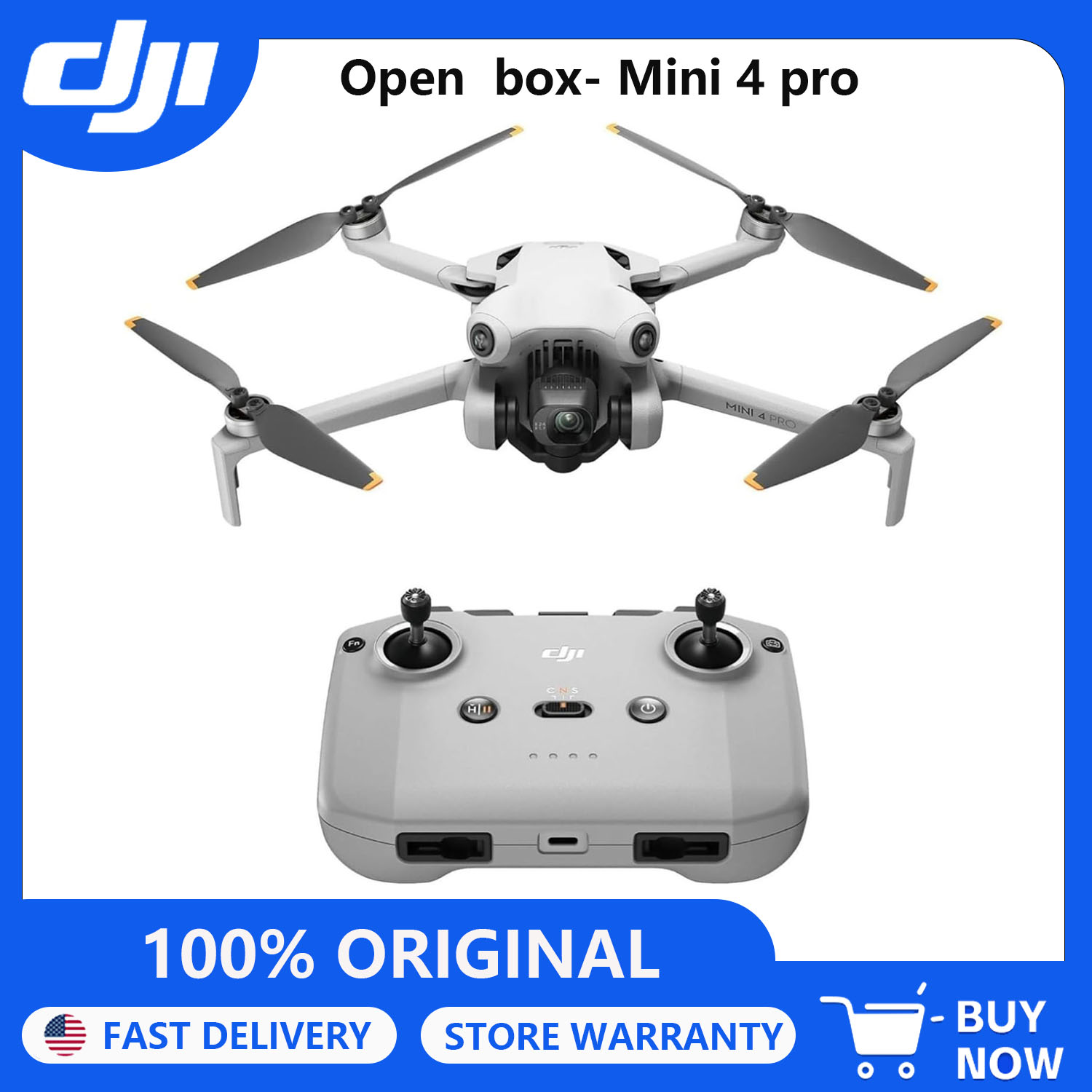 Open Box-DJI Drones Mini 4 Pro - огляд і ціна Drone Dji Rc Mini 3 Pro