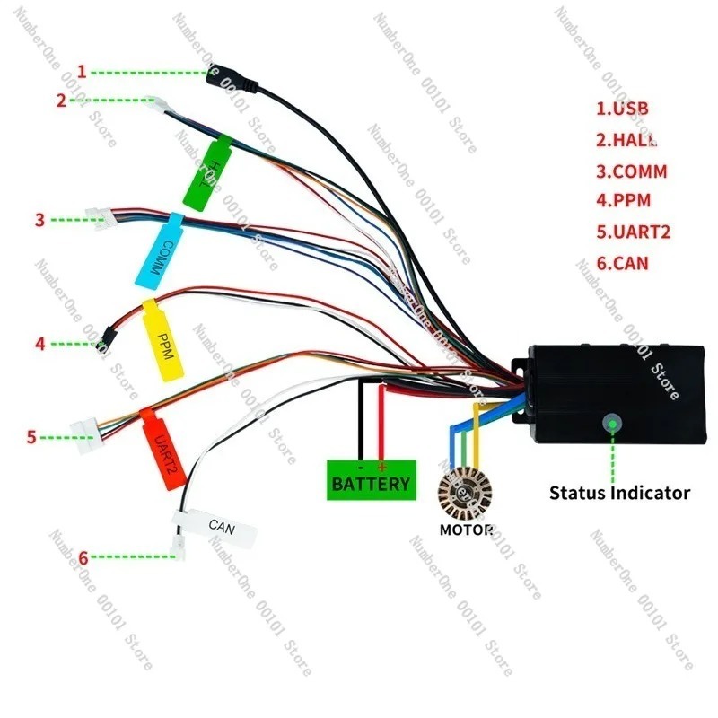 75V 100A ESC for Model Aircraf - огляд і ціна Drone Bike Rc